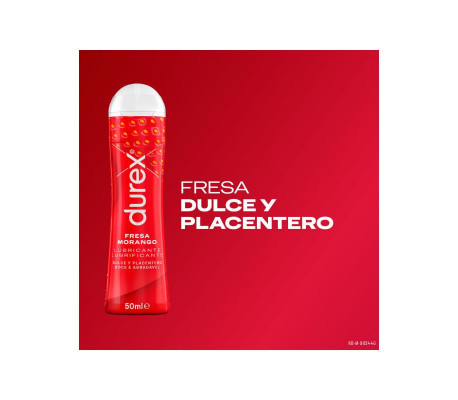 Lubricante Durex Play Fresa 50 ml