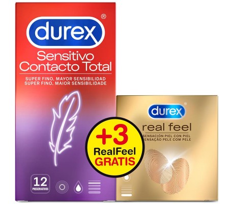 Pack Contacto Total 12 ud y Real Feel 3u ud