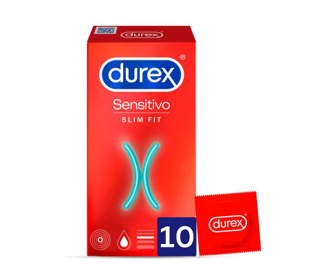 Preservativos Sensitivo Slim Fit 10 Unidades
