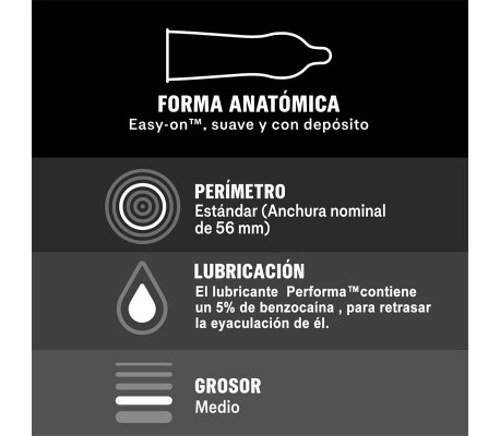 Preservativos Placer Prolongado 12ud
