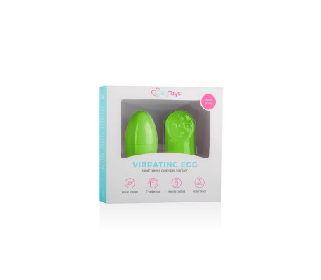 Huevo Vibrador  Control Remoto - Verde