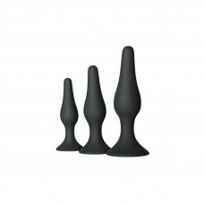 Set de 3 Plug Anal Negro