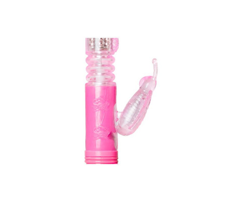 Vibrador de Conejito - Mariposa Rosa