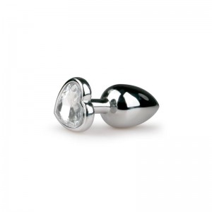 Plug de Aluminio No. 2 - Plata/Transparente