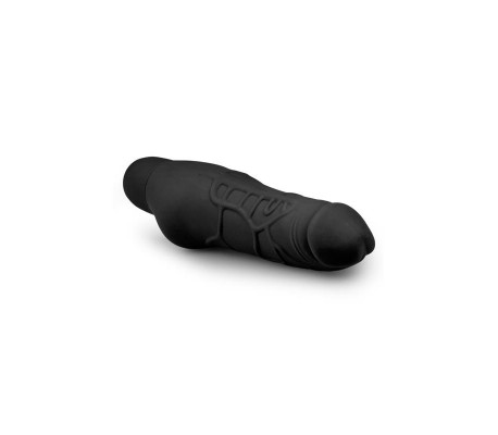 Vibrador Realista Silicona Negro