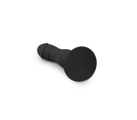 Dildo de Silicona Con Ventosa Negro