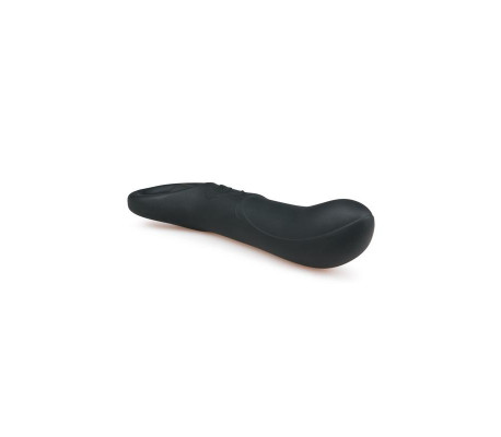 Vibrador Anal Silicona - Negro