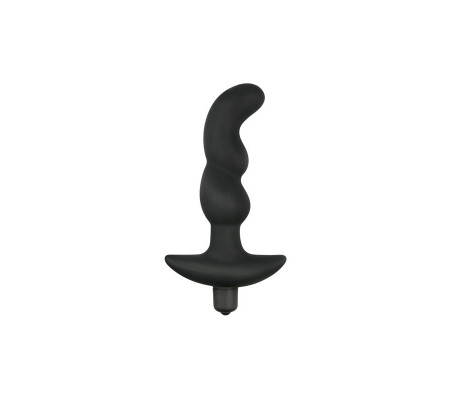 Vibrador Prostático Silicona Negro