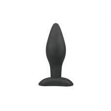 Plug Grande de Silicona - Negro