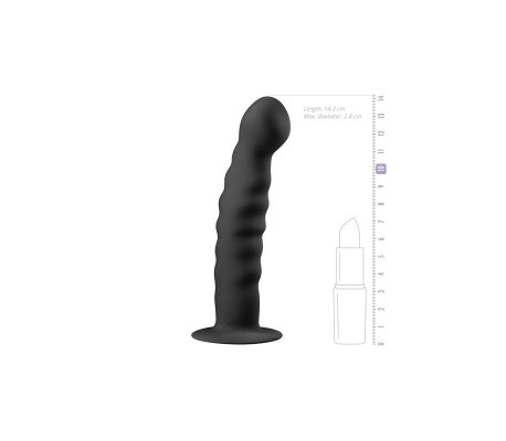 Dildo Silicona  - Negro