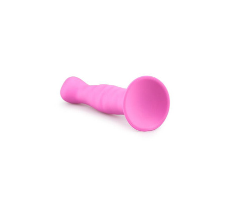 Dildo con Ventosa de Silicona - Rosa