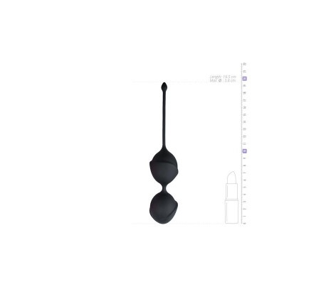 Bolas Vaginales Doble Negro