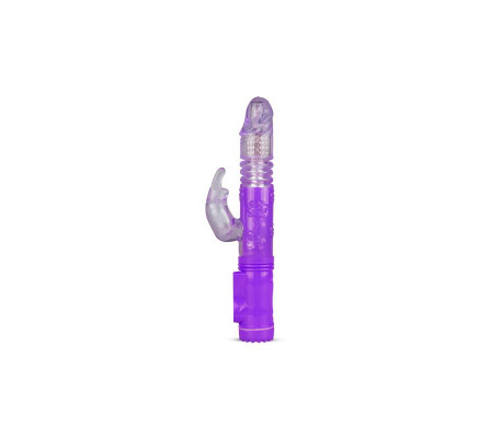 Vibrador Percutador y Bolas Rotadoras Púrpura