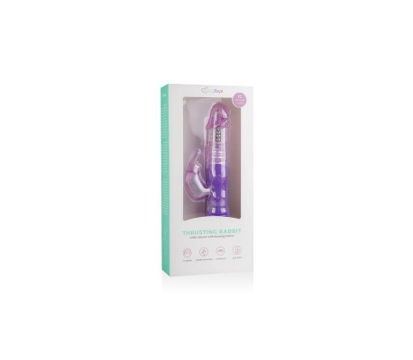 Vibrador Percutador y Bolas Rotadoras Púrpura