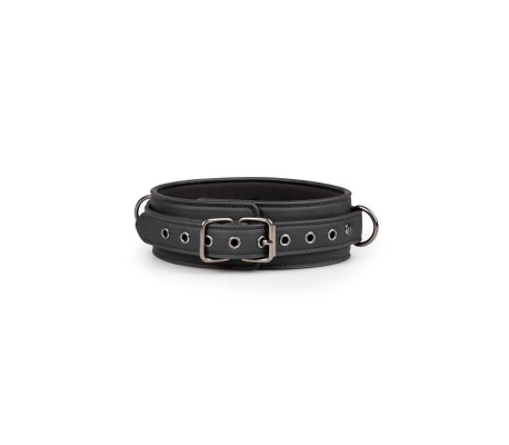 Collar con Correa Negro