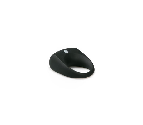Anillo para Pene con Vibración  Silicona - Negro