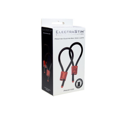 ElectraLoops Prestige Set de 2 Anillos para el Pene Rojo