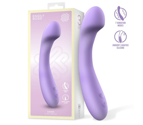 Dianne Vibrador Silicona Líquida Unibody Punto G Flexible USB