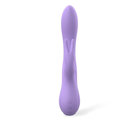 Lindsay Vibrador con Cadena Anal Silicona Líquida Unibody Flexible 2 Motores