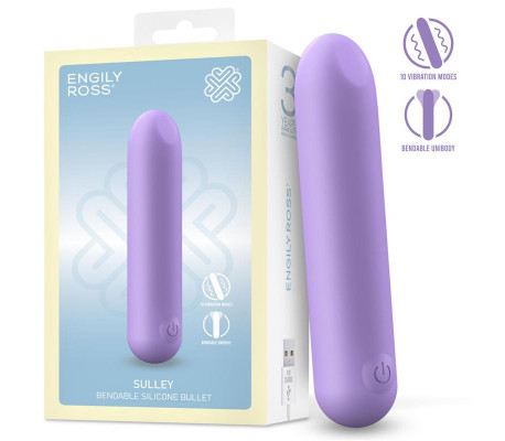 Sulley Bala Vibradora Silicona Líquida Unibody Flexible USB