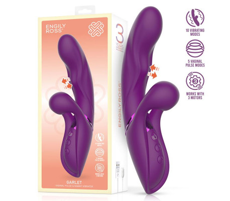 Garlet Vibrador con Bola de Pulsación 3 Motores