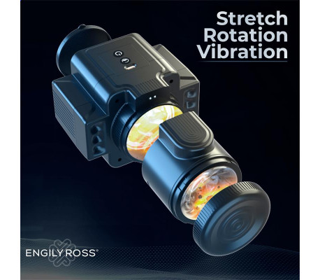 Cumera Masturbador de Cámara con Rotación y Thrusting