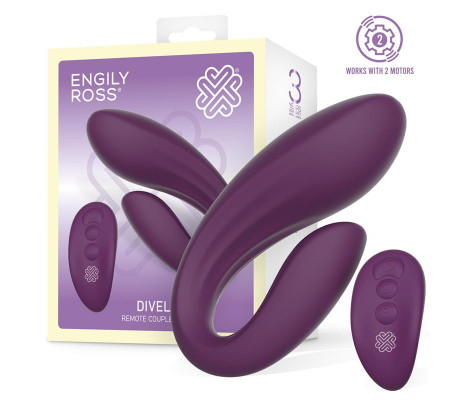 Divel Juguete para Parejas con Control Remoto