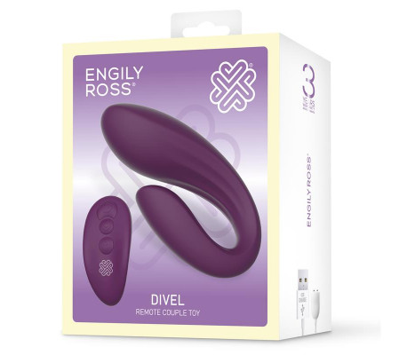 Divel Juguete para Parejas con Control Remoto