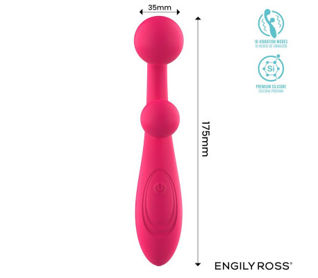 Rollie Vibrador con Doble Bola Estimuladora