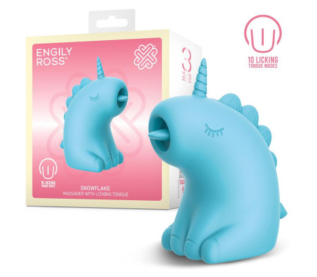 Snowflake Estimulador con Lengua Licking - Lameteo