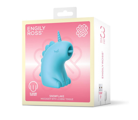Snowflake Estimulador con Lengua Licking - Lameteo