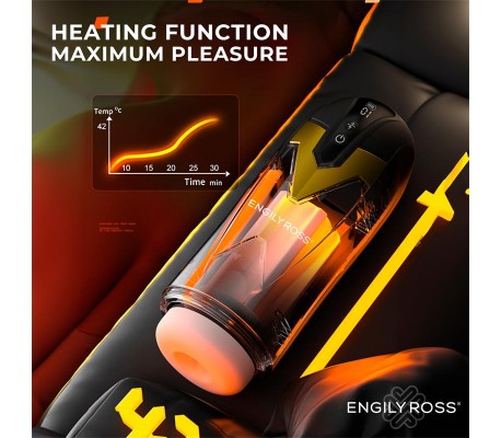 Bloster Masturbador Masculino Automático con Thrusting