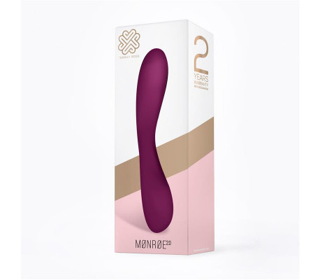 Monroe 2.0 Vibrador Silicona Líquida Inyectada USB Púrpura