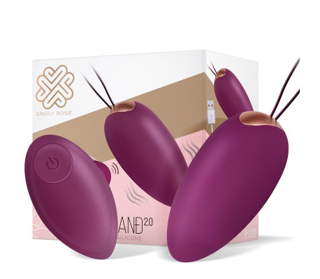 Garland 2.0 Huevo Vibrador Control Remoto USB Silicona Líquida Inyectada