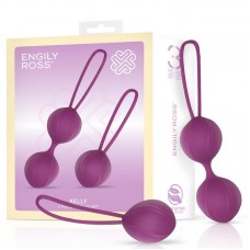 Kelly Bolas Kegel Silicona Púpura