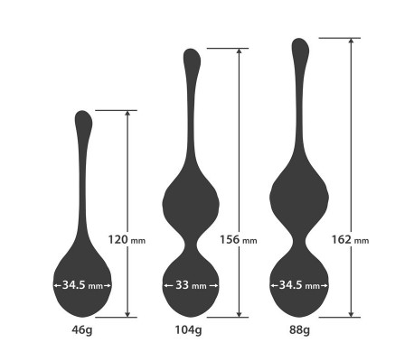 Taylor 2.0 Bolas Kegel Silicona Púrpura