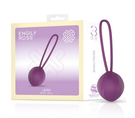 Leigh Bola Kegel Silicona Púrpura
