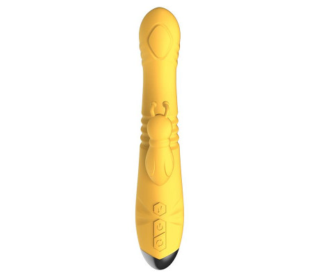 Honeybee Vibrador con Thrusting y Pulsación