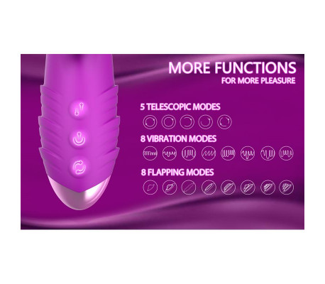 Fenyx Vibrador con Thrusting y Pulsación