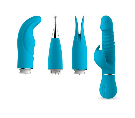 Eivian Set 4 Piezas Intercambiables Vibración y Thrusting