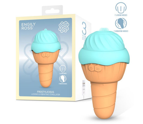 Frostylicious Estimulador con Lengua Estimuladora y Vibración