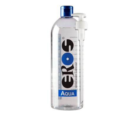 Lubricante Base Agua Aqua Botella dispensador 1000 ml