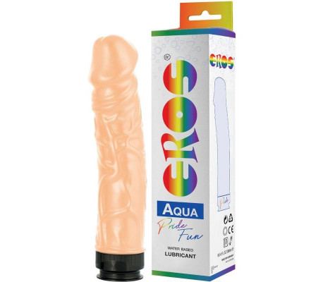 Dildo Pride Fun con Lubricante Aqua 300 ml