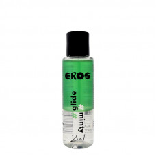 Lubricante 2in1 Glide Minty Base de Silicona 100 ml