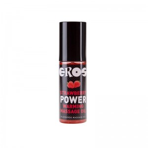 Aceite de Masaje Efecto Calor Fresa Power 100 ml