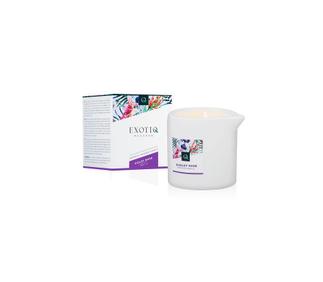 Vela de Masaje Rosa Violeta - 200g