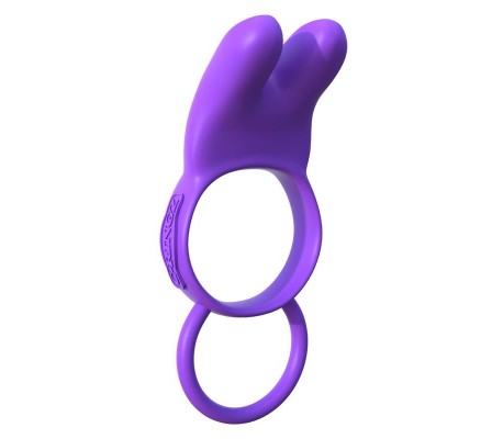 Fantasy C-Ringz Anillo Vibrador Rabbit Doble Púrpura