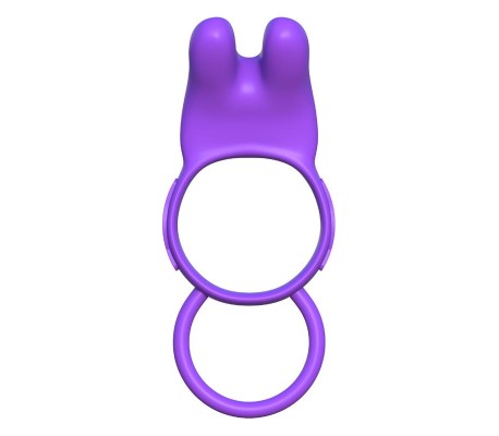 Fantasy C-Ringz Anillo Vibrador Rabbit Doble Púrpura