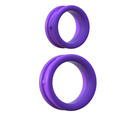 Fantasy C-Ringz Anillos Max-Width de Silicona Púrpura