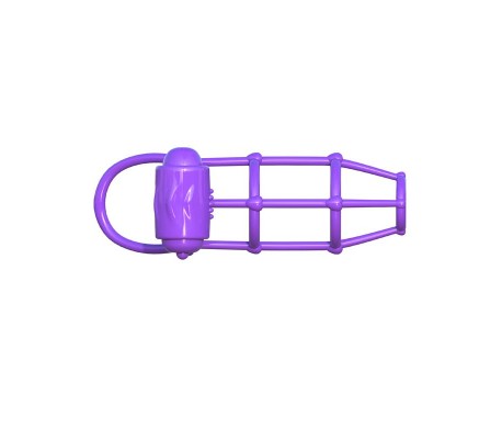 Fantasy C-Ringz Anillo Vibrador Jaula del Clímax Púrpura